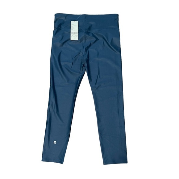 NWT Sweaty‎ Betty High Shine High Rise 7/8 Blue Leggings Sz XXL - Picture 3 of 5